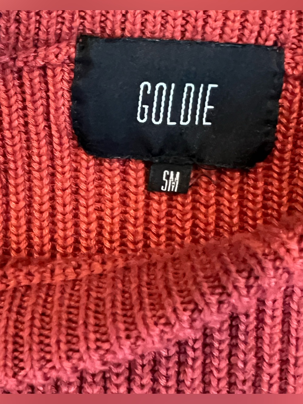 Goldie crew neck side-tie Sweater - Picture 3 of 8
